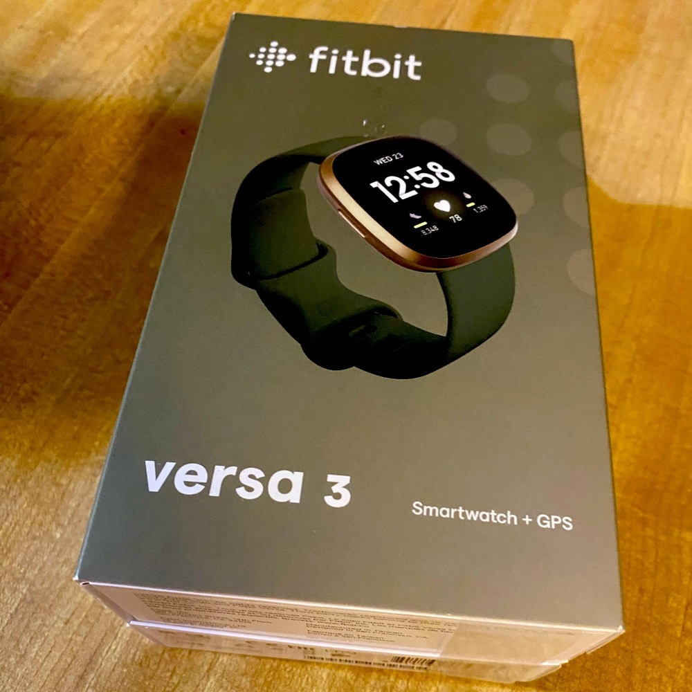Brand new Fitbit versa 3